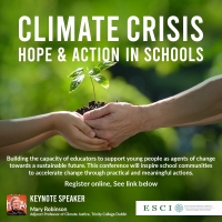 Climate Crisis     Hope and Action in Schools  