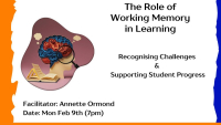 The Role of Working Memory in Learning: Recognising Challenges and Supporting Student Progress