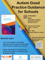 Autism Good Practice Guidance for Schools Face to Face Session 1
