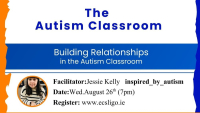 Building Relationships in the Autism Classroom