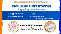 Inclusive Classrooms Engaging Every Learner - Support Plans, Student Voice, UDL and ready-to-go teaching resources