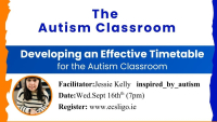 Developing an Effective Timetable for an Autism Classroom